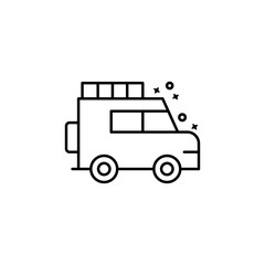 Jeep car safari icon. Element of Hawaii icon