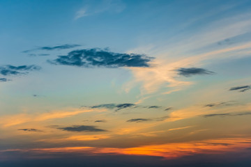 clouds with dramatic light background