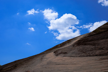 Beautiful landscape mountains, mountains rocky range with cloudy sky, mountains and sky backgrounds for graphics