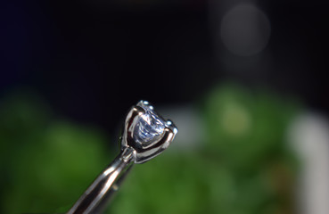 Diamond wedding ring Luxurious, elegant for those with taste