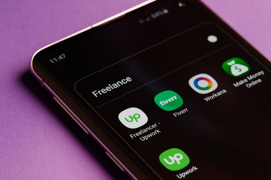 Apps for freelance work in smartphone