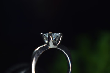 Diamond wedding ring Luxurious, elegant for those with taste