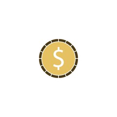 Money logo template vector illustration