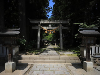 a Shinto shrine