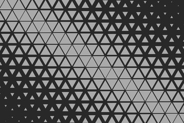 Light Gray Descending Triangular Pattern (Diagonal, Dark, Large)