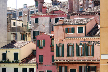 old houses venice italy