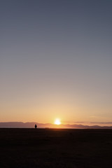 Fototapeta premium Evening at Song Kul