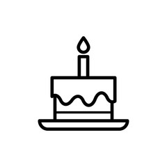 birthday cake icon