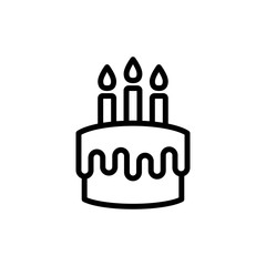 birthday cake icon