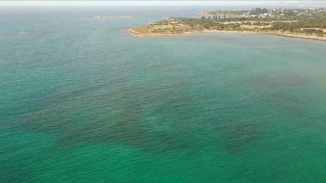 Timelapse Hyperlapse video over Encounter Bay, South Australia, Australia