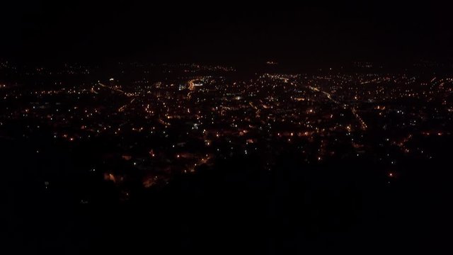 City panorama of at night