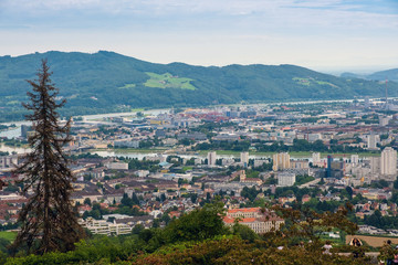 Fototapeta na wymiar The Postlingberg, Linz, Austria.