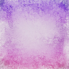 Purple pink background with vintage grunge texture and distressed border design