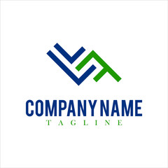 abstract business logo, letter llf logo. monogram logo. llc logo