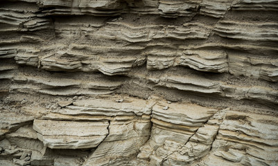 Texture of weathered earth. Canyon Macro Background Image