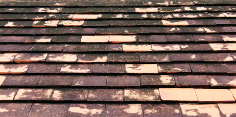 Fototapeta na wymiar brick roof / surface texture background
