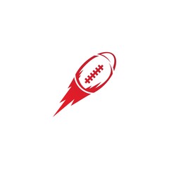 Rugby ball logo