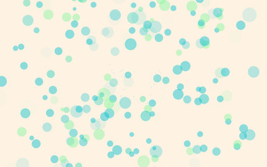 Modern bokeh pattern backgroun.Pastel dot design background illustration