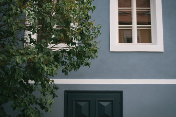 First stop on a roadtrip to Croatia, Mikulov, southern mood of the city in hot weather