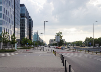 Jerusalem alleys in Warsaw