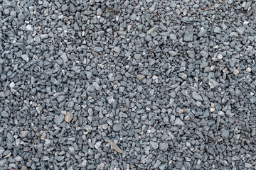 Granite gravel pattern and texture for landscape and construction.
