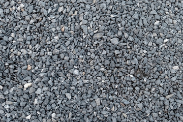 Granite gravel pattern and texture for landscape and construction.