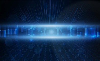 Abstract Light out technology background Hitech communication concept innovation background