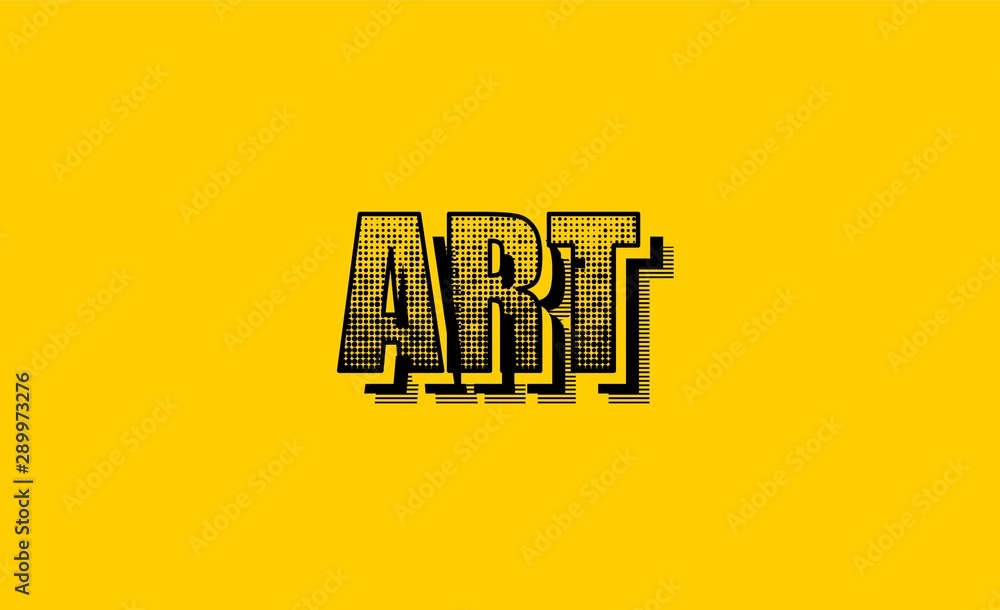 Poster bright sunbeams background with art icon. abstract background with halftone dots design.