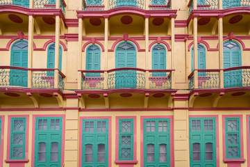 portuguese colonial architecture in Macau, China