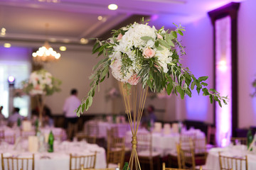 Beautiful floral decoration for a special day