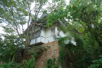 日本の岡山県久米南町の美しい廃墟 Wall Mural Wallpaper Murals 仁 藤原