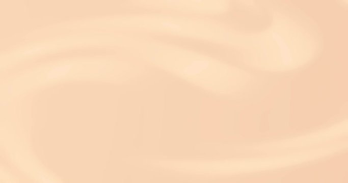 Abstract v peach colo light background animation with smooth blurred gradient. Cute beautiful looping seamless backdrop 4k. Sweet fluid. Liquide pale yellow orange texture. Wedding banner shine fabric