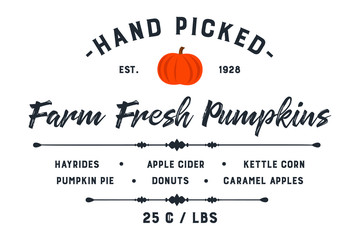 Farm Fresh Pumpkin Patch Design