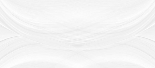 White background 3 d with elements of waves in a fantastic abstract design, the texture of the lines in a modern style for wallpaper. Light gray template for wedding ceremony or business presentation.