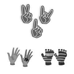 Obraz premium Vector illustration of property and distinctive logo. Collection of property and textile vector icon for stock.