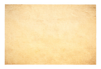 old paper isolated