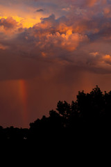 Nublado arcoíris