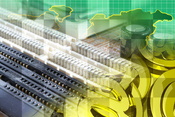 Electronic device and map