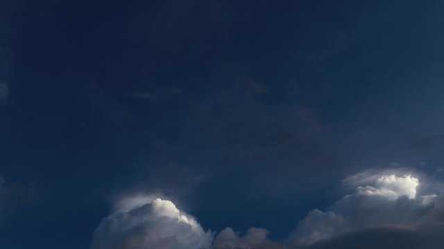 beautiful blue sky with clouds background.