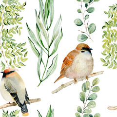 watercolor seamless pattern.