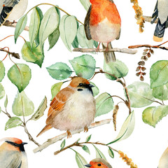 watercolor seamless pattern.