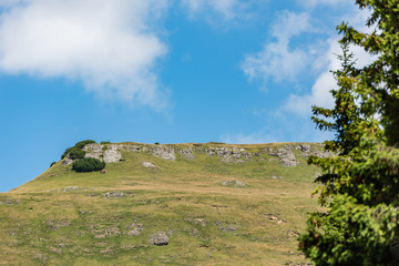 View from Bucegi mountains, Romania, Bucegi National Park