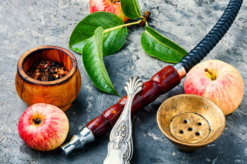 Oriental smoking hookah