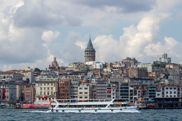 Galata Tower, Galata Tower Turk is one of the tallest and oldest towers in Istanbul. 63 meters (206 feet) high tower