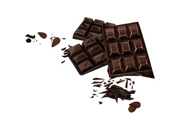 チョコレートとアーモンド