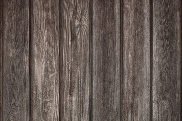 Wooden wall. Rustic background and texture. Close-up