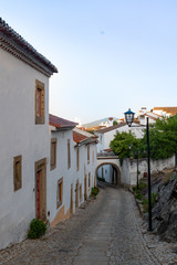 street in old town of Marvão Portugal