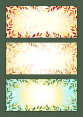 Gift certificate, voucher, gift card or cash coupon template in vector format