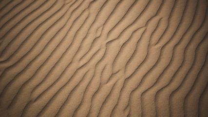 Winding sand