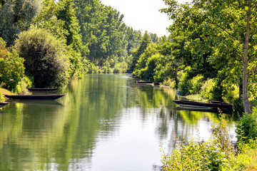 Coulon. Sur les bords de la Sèvre-Niortaise. Deux-Sèvres. Poitou-Charentes	